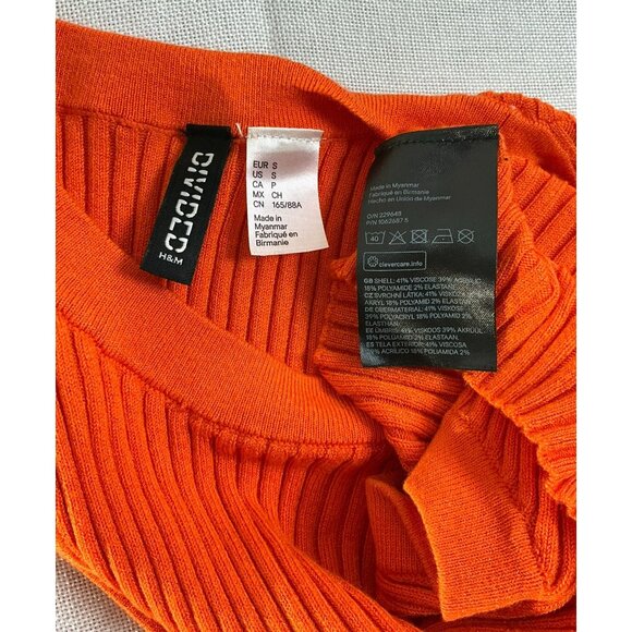 H&M Divided – Beige and Orange Crop Top (Set of 2) - Picture 7 of 7